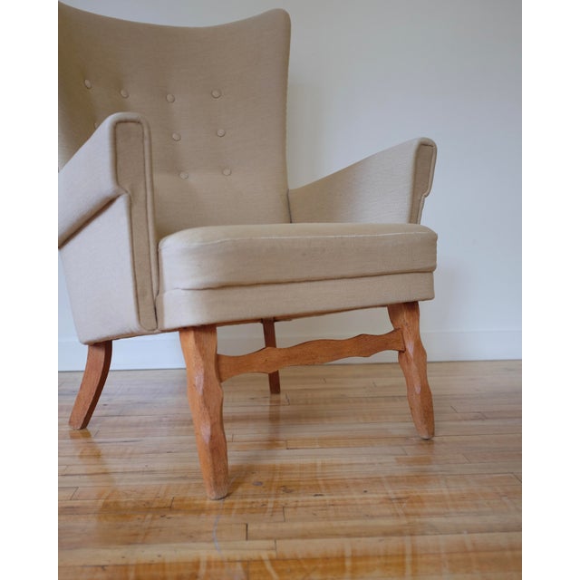 1960s 1960s Danish Mid-Century Lounge Chair Attributed to Henning Kjærnulf For Sale - Image 5 of 10