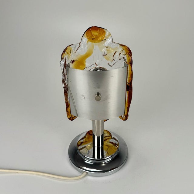 Murano Table Lamp by Toni Zuccheri for Mazzega, 1970s For Sale - Image 7 of 9