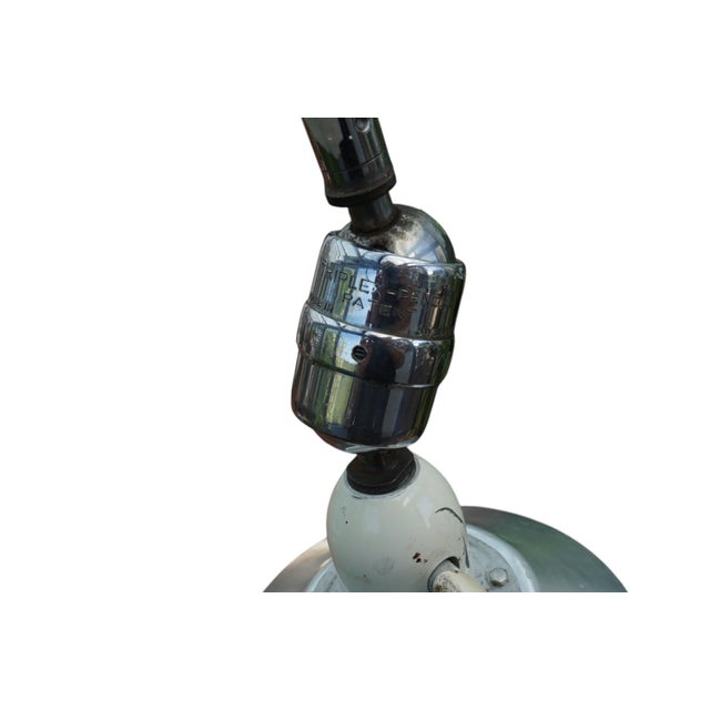 Vintage Industrial Triplex Pendulum Clamp Lamp by Johan Petter Johansson for Asea, Sweden, 1930s For Sale - Image 9 of 12