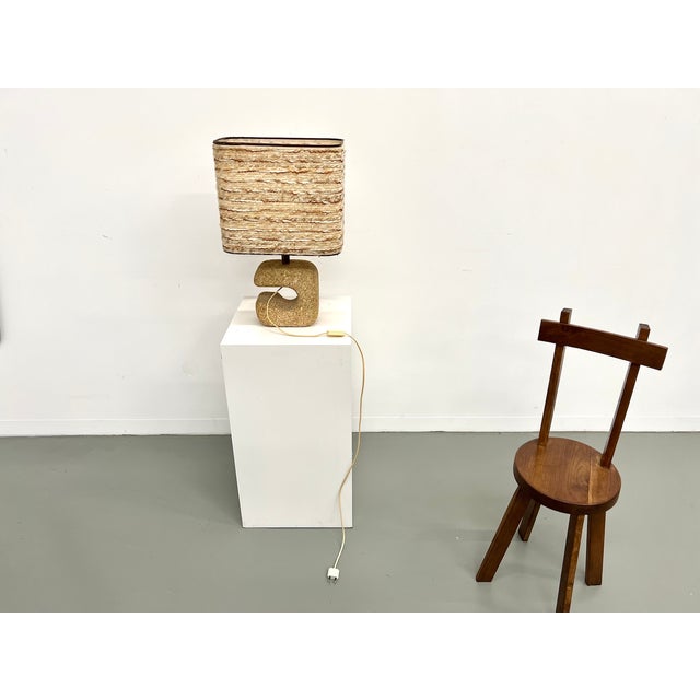 Brutalist Table Lamp, 1970s For Sale - Image 4 of 16