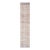 1970s Vintage Turkish Handmade Wool Cotton Brown Runner Rug For Sale
