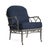 Brown Jordan Calcutta Lounge Chair, Mica frame with Fusion Neptune fabric For Sale - Image 12 of 12