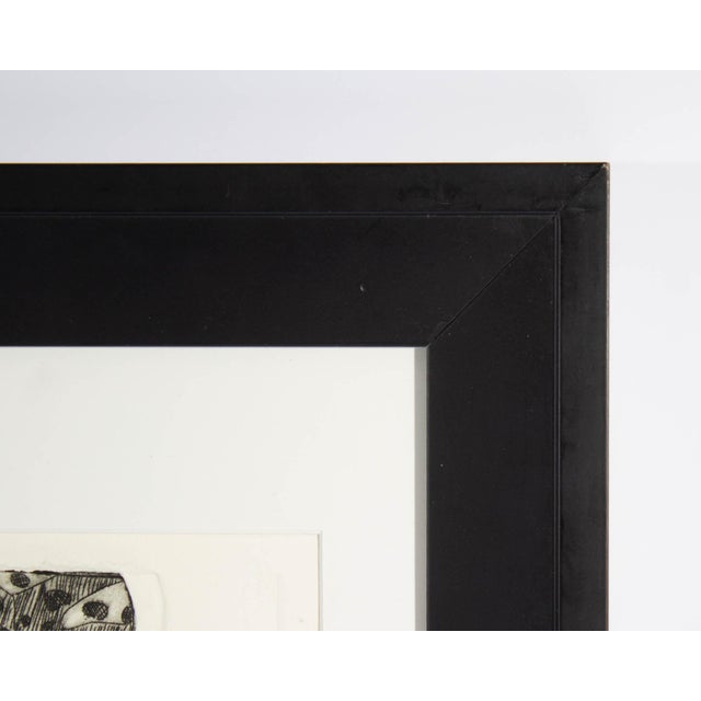 Black “Swiss Illusion #5” Intaglio Print by Brian Gordy For Sale - Image 8 of 8