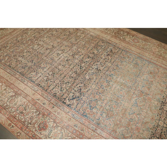 Antique Zabihi Collection Persian Ferehan Rug For Sale - Image 11 of 12