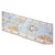 21st Century Turkish Oushak Wool 2x9 Gold, Light Blue & Ivory Handmade Runner Rug #1144117 For Sale - Image 4 of 10