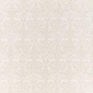 Morris & Co Pure Brer Rabbit Print Fabric in Linen