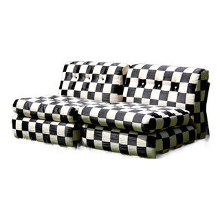 Scacco Matto Amanta Modular Sofa by Mario Bellini for B&B Italia, 1979, Set of 2 For Sale