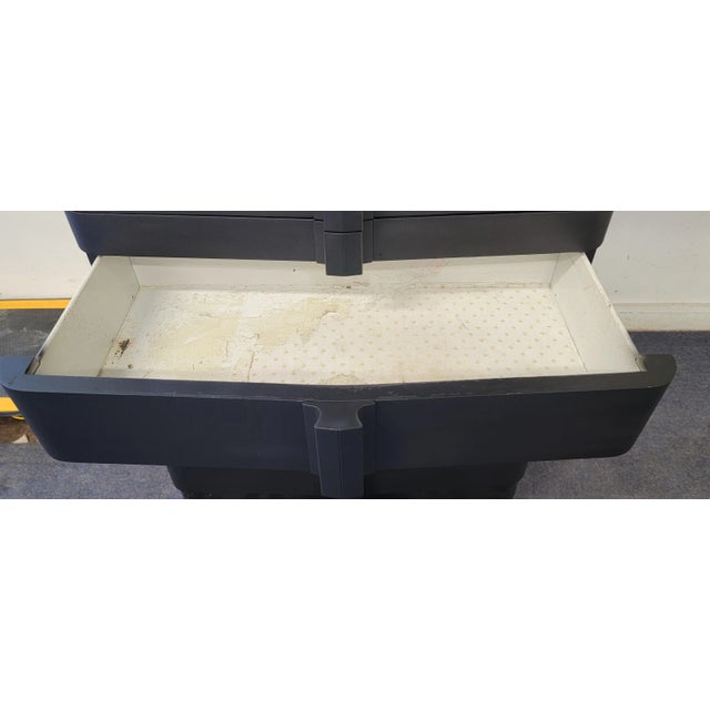 Black 1950s Dental Cabinet by American Cabinet Company For Sale - Image 8 of 13