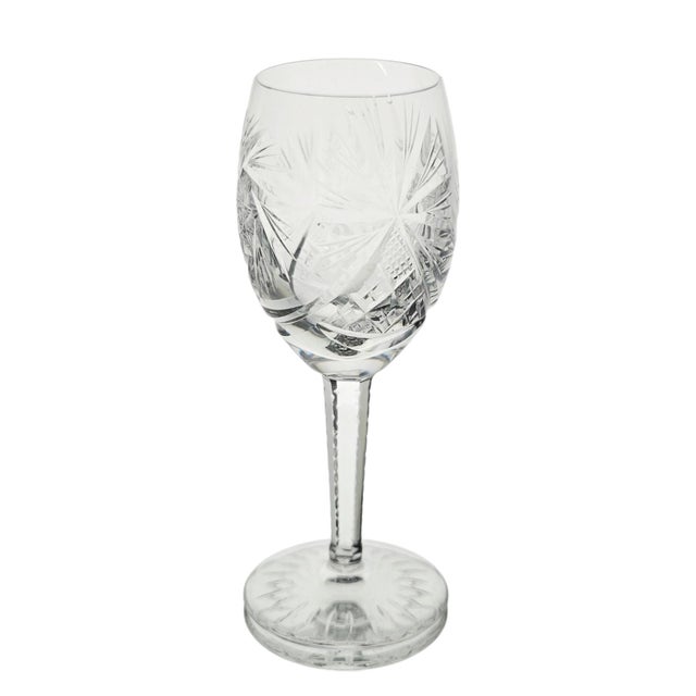 Glass Late 20th Century Spode Crystal Catherine Water Goblets, Set of 4 For Sale - Image 7 of 13