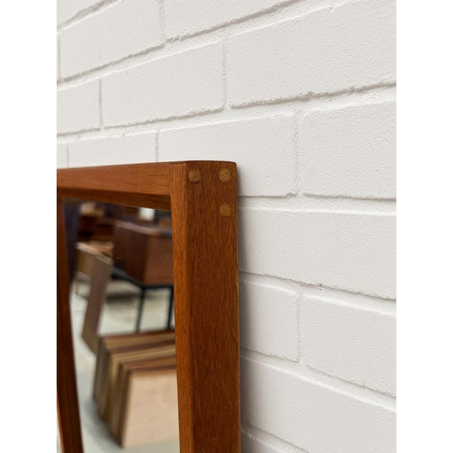 1960s Bench and Mirror in Teak by Kai Kristiansen for Aksel Kjersgaard, 1960s, Set of 3 For Sale - Image 5 of 14