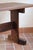 1950s Oak Side Table with Pegged Trestle Base, France, 1950s For Sale - Image 5 of 12