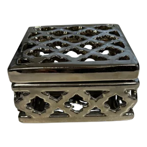 Global Views Decorative Silver Box