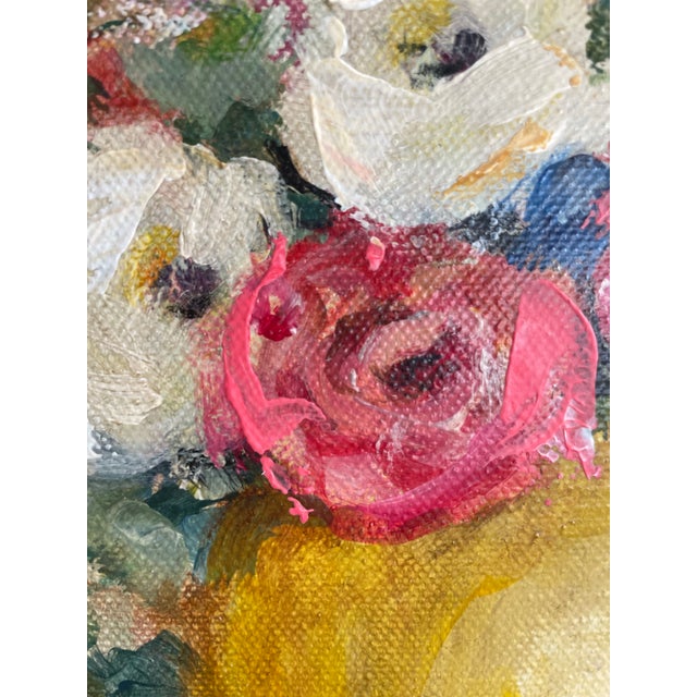 2020s Petite Original Painting, Acrylic on Stretched Canvas. For Sale - Image 5 of 12