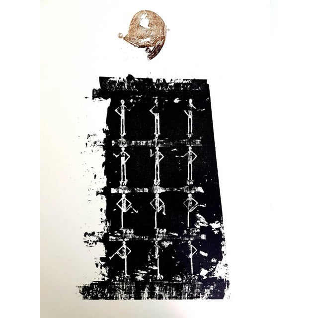 Max Ernst - The Soldier - Original Lithograph 1972 For Sale - Image 6 of 6