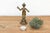 Bronze Sun-Warmed Indian Bronze Celestial Dancer Figurine For Sale - Image 8 of 9