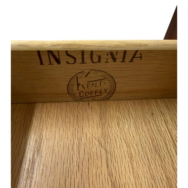 Mid-Century Modern Kent Coffey Insignia 4-Piece Walnut Bedroom Set For Sale - Image 13 of 13
