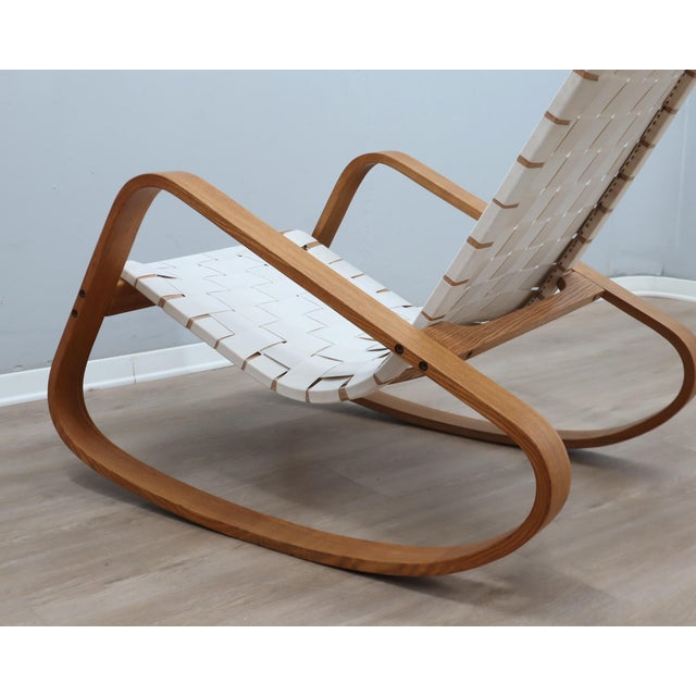 Vintage Dondolo Rocking Chair from Crassevig, 1970s For Sale - Image 6 of 14