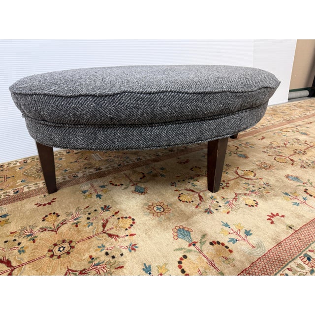 Design Plus Gallery presents the Terence Ottoman from Mitchell Gold + Bob Williams. This oval ottoman is a luxurious and...
