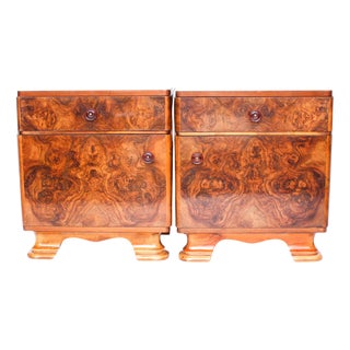 Bedside Cabinets, 1930s, Set of 2 For Sale