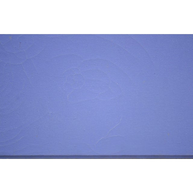 Abstract Arn Ghigliazza "Zuni Moon" Minimal Abstract Acrylic on Canvas 1971 For Sale - Image 3 of 6