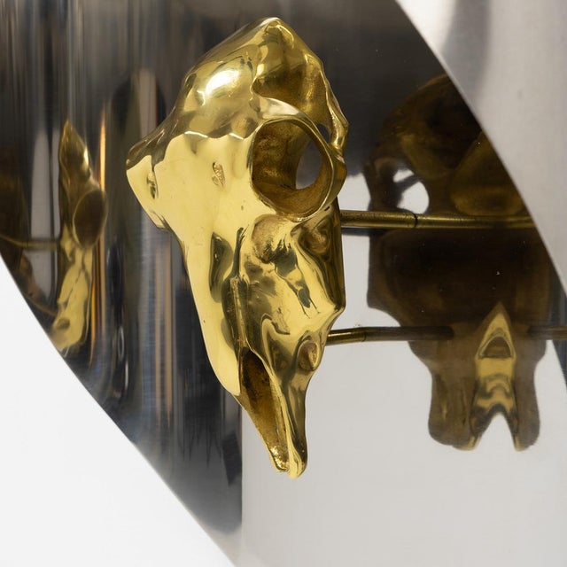 Totem Wall Lamp by Maria Pergay, France, 1970s For Sale - Image 6 of 15