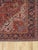 Antique Persian Heriz Carpet Handmade Wool Oriental Rug, Rusty/Red Field, Navy For Sale - Image 14 of 18