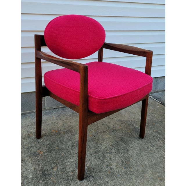 1960s 1960s Mid Century Side Desk Chair by Jens Risom For Sale - Image 5 of 13