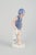 Royal Copenhagen Figur “The Swimmer”, model 4529, 1980s. Porcelain figurine of a young girl in a blue swimsuit and bathing...