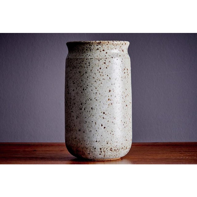 Stoneware Bowl and Vase by Victor Vic Bracke, 1960s, Set of 2 For Sale - Image 4 of 18