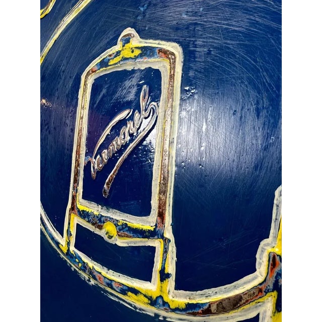 1920s Vermorel Automobiles Sign in Metal, France, 1920s For Sale - Image 5 of 10