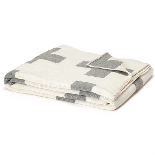 Eco Swiss Cross Reversible Aluminum Throw Chairish