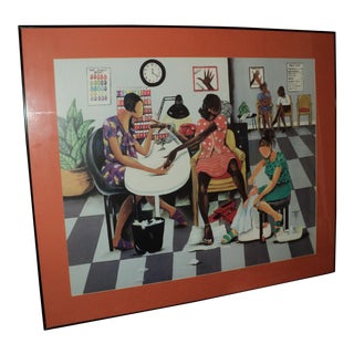 African American Art Annie Lee Lithograph Poster For Sale