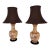 Vintage Single Famille Rose Lamp For Sale