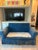 Ralph Lauren Custom Made Vintage Blue Jean Denim Slipcovered Sofa in the Manner of Ralph Lauren For Sale - Image 4 of 12
