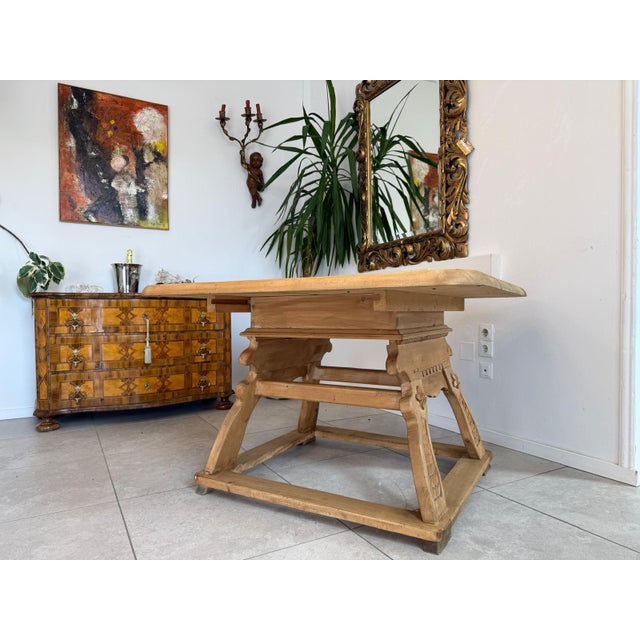 Jogltisch Farmhouse Table in Oak For Sale - Image 9 of 9