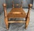 Antique Oak Turned-Post Quilting Frame Bench For Sale In Raleigh - Image 6 of 12