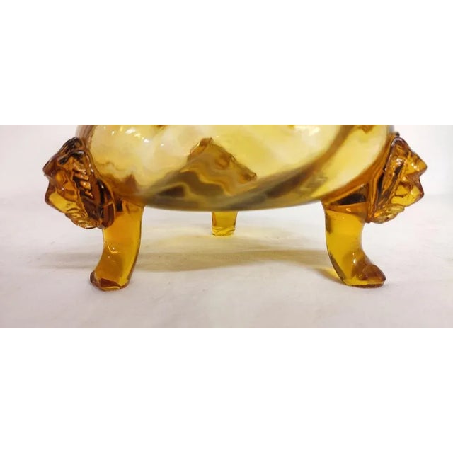 Art Deco Vase in Glass, Spain, 1940s For Sale - Image 9 of 12