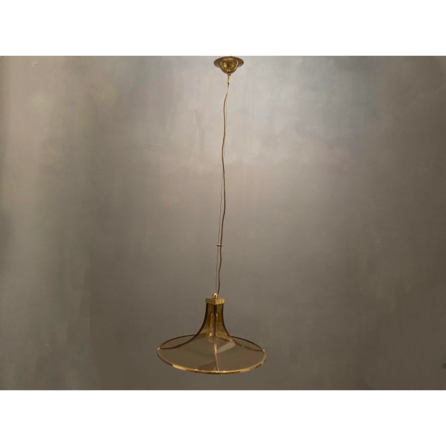 1960s Mid-Century Pagoda Pendant Lamp from Esperia, 1960s For Sale - Image 5 of 6