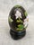 Chinoiserie Vintage Cloisonne Egg and Wood Stand For Sale - Image 3 of 12