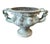 An impressive and substantial cast bronze planter or garden urn, featuring a rich, naturally aged verdigris patina. This...