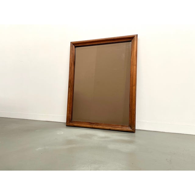 Antique Mirror in Walnut, 1900 For Sale - Image 15 of 15