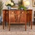 Antique Flame Mahogany Federal Sheraton Breakfront Sideboard | Buffet | Credenza For Sale - Image 4 of 10