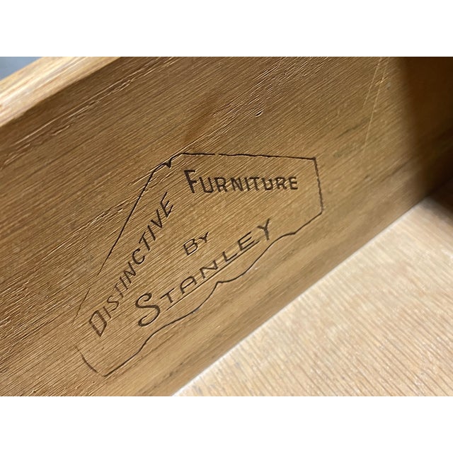 Mid Century Modern Walnut Nightstands / Bedside Tables by Stanley Furniture, C. 1960's For Sale - Image 14 of 14