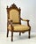 Gold 19th-Century Italian Renaissance Revival Carved & Gilt 3-Piece Parlor Suite – Settee & Armchairs For Sale - Image 8 of 18