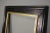 Decorative frame in black and gold fir wood, 1990/2000s