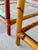Mid 20th Century Pair of Mid-20th Century Refinished Two-Tier Rattan Side Tables With Glass Shelves For Sale - Image 5 of 12