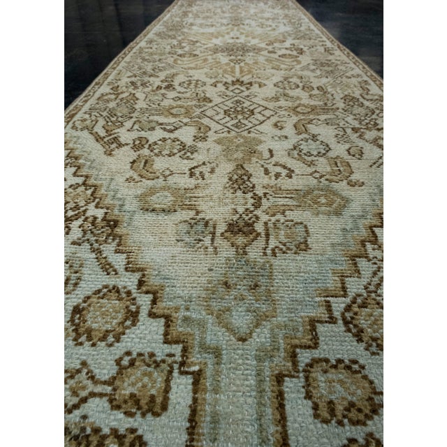 Early 21st Century Turkish Oushak Runner Rug 2'9" x 10'5" #17938 For Sale - Image 5 of 8