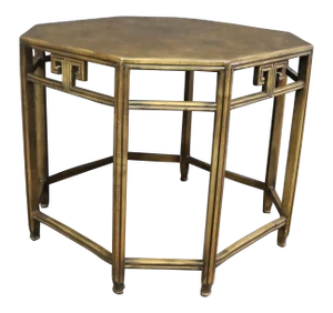 Baker Asian Style Octagonal Side Table