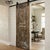 Vintage Hand-Carved Door | Rustic Reclaimed Wood, Modern Farmhouse Accent 96x30.5 For Sale In Orlando - Image 6 of 6