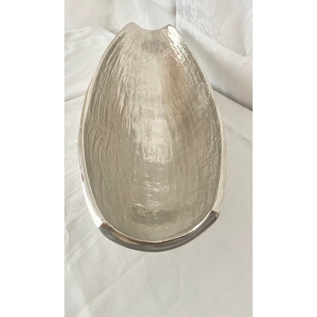 Elevate your tablescape or shelving display with this stunning Crate & Barrel Allegra Centerpiece Elongated Bowl....